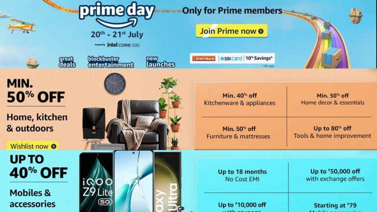 ഒട്ടനവധി ഓഫറുകളുമായി ആമസോണ് പ്രൈം ഡേ എട്ടാം എഡിഷന്